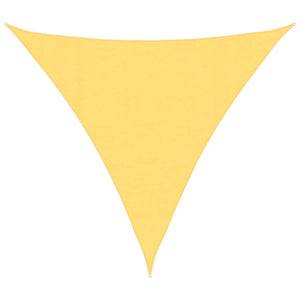 vidaXL Sun Shade Sail 160 g/m² Beige 4x4x4 m HDPE