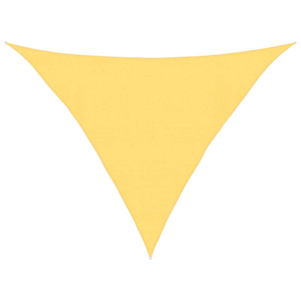 vidaXL Sun Shade Sail 160 g/m² Beige 4x4x5.8 m HDPE