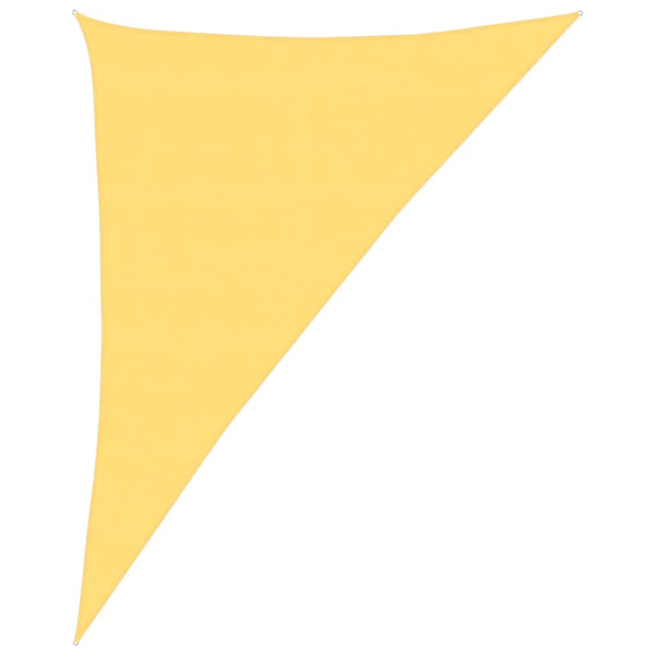 vidaXL Sun Shade Sail 160 g/m² Beige 4x5x6.8 m HDPE