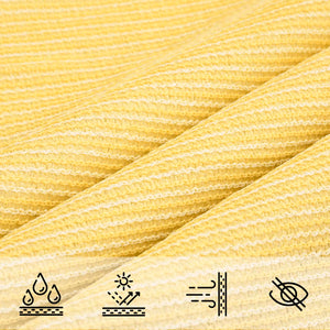 vidaXL Sun Shade Sail 160 g/m² Beige 4/5x3 m HDPE
