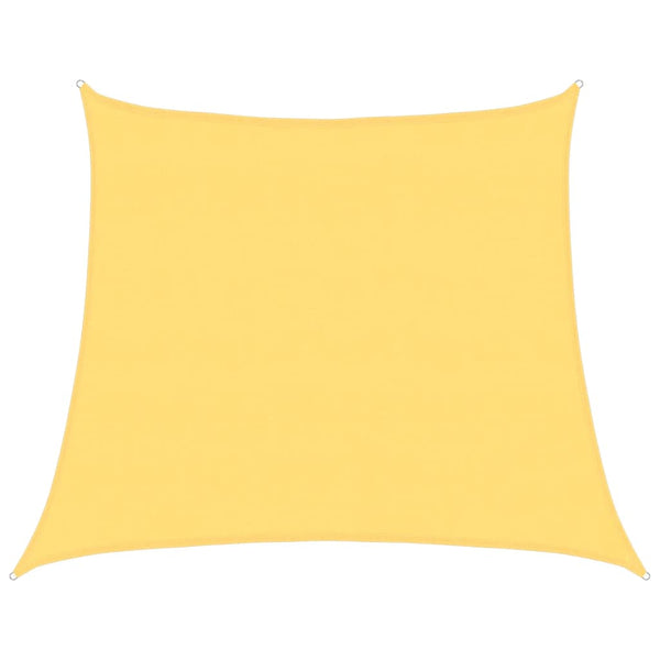 vidaXL Sun Shade Sail 160 g/m² Beige 4/5x4 m HDPE