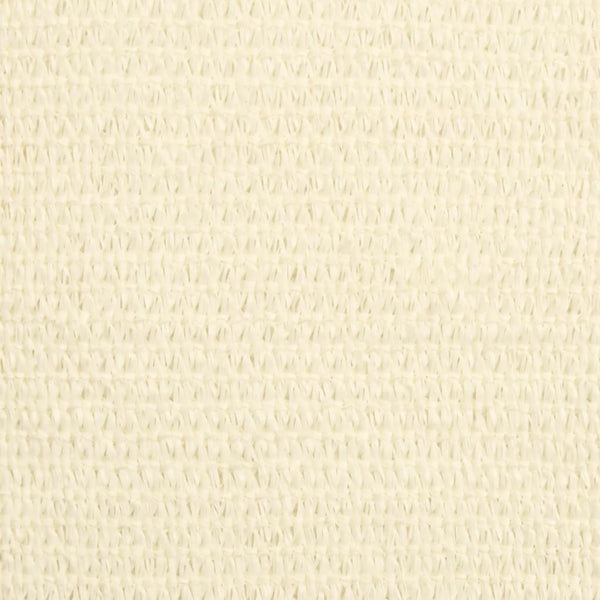 vidaXL Sun Shade Sail 160 g/m² Cream 3x4 m HDPE