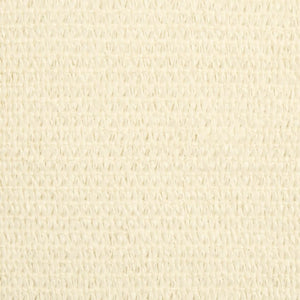 vidaXL Sun Shade Sail 160 g/m² Cream 3/4x2 m HDPE