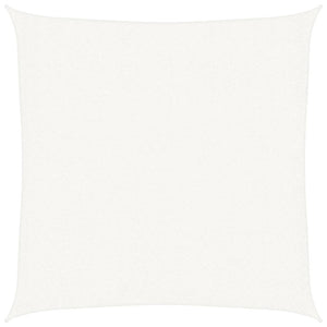vidaXL HDPE Sun Shade Sail 160 g/m² White 2.5x2.5 m