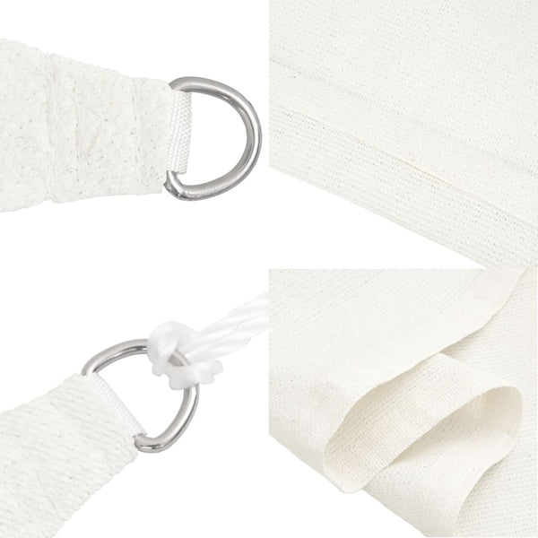 vidaXL HDPE Sun Shade Sail 160 g/m² White 2x3 m