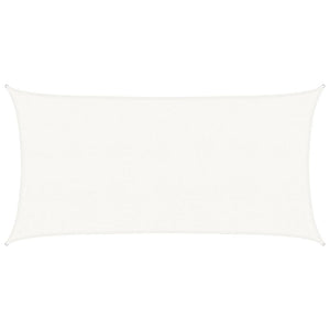 vidaXL Sun Shade Sail 160 g/m² White 2x3.5 m HDPE