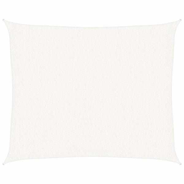 vidaXL Sun Shade Sail 160 g/m² White 2.5x3 m HDPE