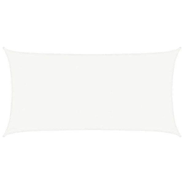 vidaXL HDPE Sun Shade Sail 160 g/m² White 2.5x4.5 m