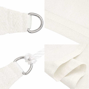 vidaXL HDPE Sun Shade Sail 160 g/m² White 2.5x4.5 m