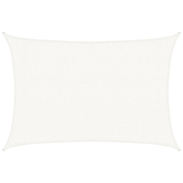 vidaXL Sun Shade Sail 160 g/m² White 3x4 m HDPE