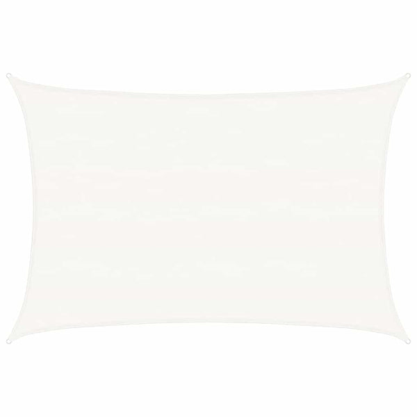 vidaXL Sun Shade Sail 160 g/m² White 5x7 m HDPE