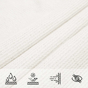 vidaXL Sun Shade Sail 160 g/m² White 5x7 m HDPE
