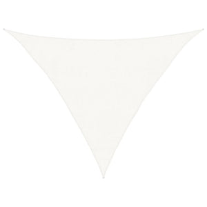 vidaXL HDPE Sun Shade Sail 160 g/m² White 4x4x5.8 m
