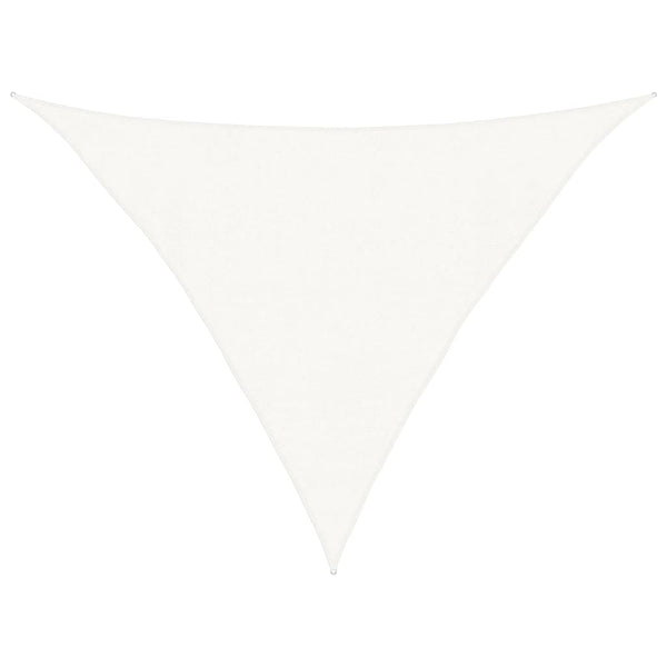 vidaXL HDPE Sun Shade Sail 160 g/m² White 4x4x5.8 m