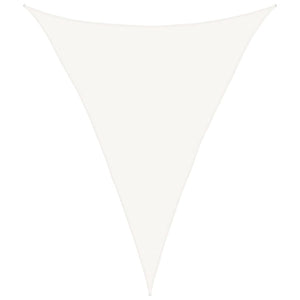 vidaXL Shade Sail 160 g/m² White 5x7x7 m HDPE