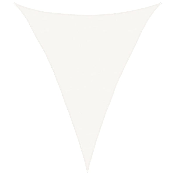 vidaXL Shade Sail 160 g/m² White 5x7x7 m HDPE