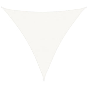 vidaXL Sun Shade Sail 160 g/m² White 6x6x6 m HDPE