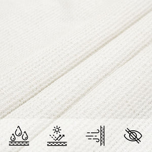 vidaXL Sun Shade Sail 160 g/m² White 4/5x4 m HDPE