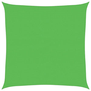 vidaXL Sun Shade Sail 160 g/m² Light Green 4.5x4.5 m HDPE