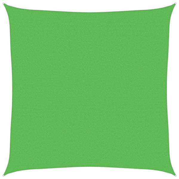 vidaXL Sun Shade Sail 160 g/m² Light Green 4.5x4.5 m HDPE