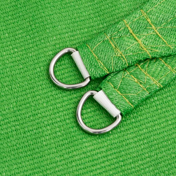 vidaXL Sun Shade Sail 160 g/m² Light Green 2x2.5 m HDPE