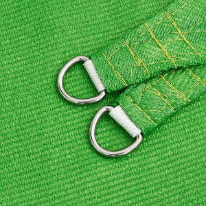 vidaXL Sun Shade Sail 160 g/m² Light Green 6x7 m HDPE