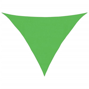vidaXL HDPE Sun Shade Sail 160 g/m² Light Green 4x4x5.8 m