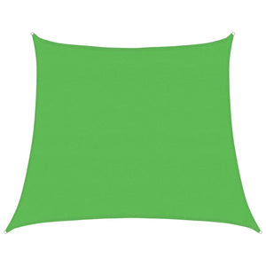 vidaXL Sun Shade Sail 160 g/m² Trapezoid Light Green 4/5x4 m HDPE
