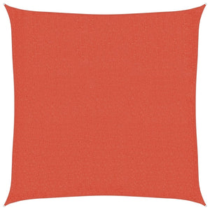 vidaXL HDPE Sun Shade Sail 160 g/m² Terracotta 2x2 m