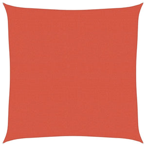 vidaXL HDPE Square Sun Shade Sail 160 gsm Terracotta 4.5x4.5 m