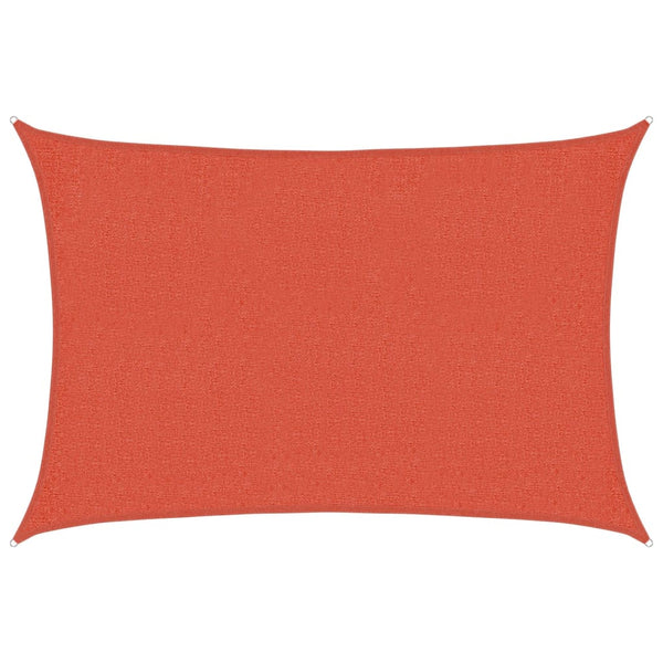 vidaXL HDPE Sun Shade Sail 160 g/m² Terracotta 2x2.5 m