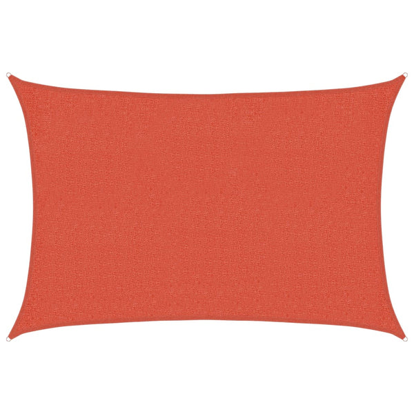 vidaXL Sun Shade Sail 160 g/m² Terracotta 2x3 m HDPE