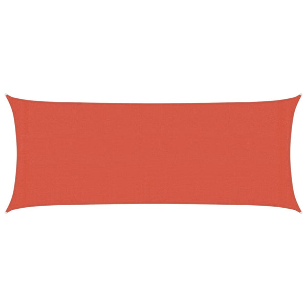 vidaXL Sun Shade Sail 160 g/m² Terracotta 2x4.5 m HDPE