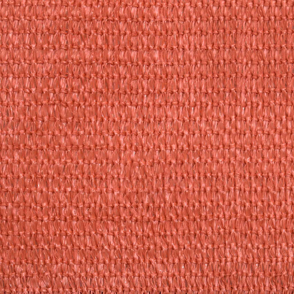 vidaXL Sun Shade Sail 160 g/m² Triangular Terracotta 3x4x4 m HDPE