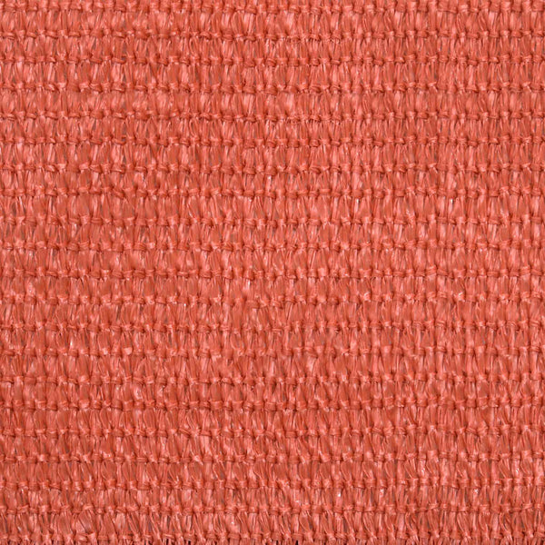vidaXL Sun Shade Sail 160 g/m² Triangular Terracotta Red 5x7x7 m HDPE