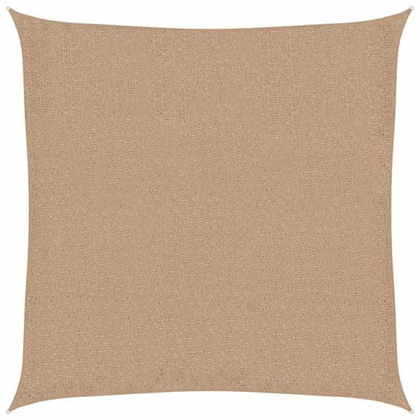 vidaXL Sun Shade Sail 160 g/m² Taupe 5x5 m HDPE