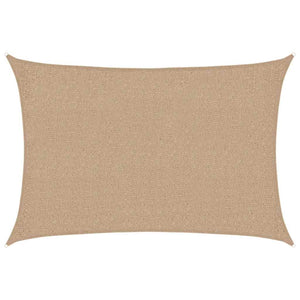 vidaXL HDPE Sun Shade Sail 160 gsm Taupe 2x3 m