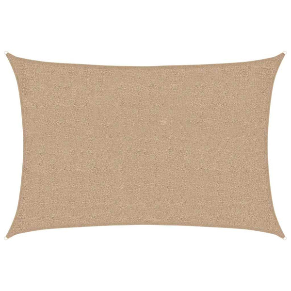 vidaXL HDPE Sun Shade Sail 160 gsm Taupe 2x3 m