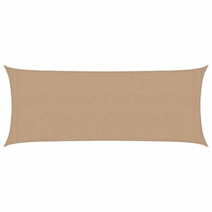 vidaXL HDPE Sun Shade Sail 160 g/m² Taupe 2x4.5 m