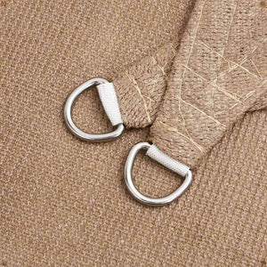 vidaXL Sun Shade Sail 160 g/m² Taupe 2.5x5 m HDPE