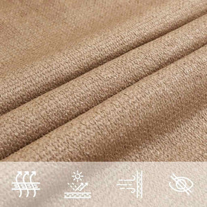 vidaXL Sun Shade Sail 160 g/m² Taupe 6x8 m HDPE