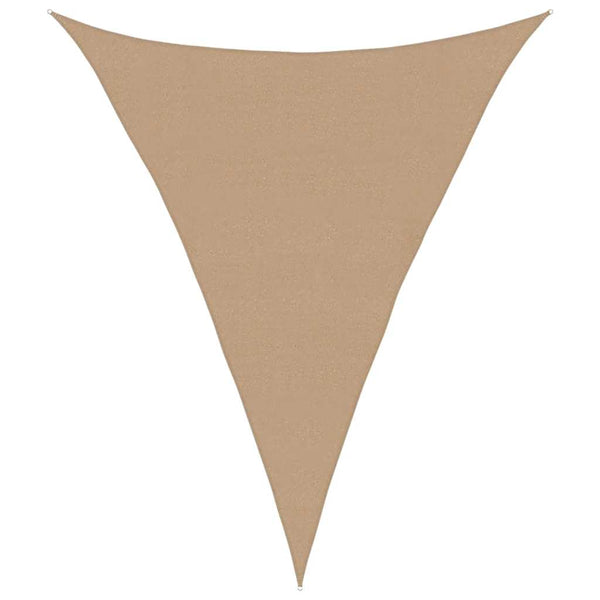 vidaXL HDPE Sun Shade Sail 160 g/m² Taupe 5x6x6 m