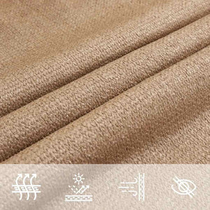 vidaXL HDPE Sun Shade Sail 160 g/m² Taupe 5x6x6 m