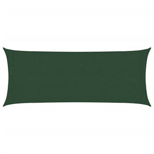 vidaXL Sun Shade Sail 160 g/m² Dark Green 2x4.5 m HDPE