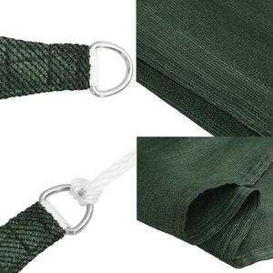 vidaXL Sun Shade Sail 160 g/m² Dark Green 3x4 m HDPE