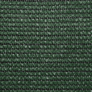 vidaXL Sun Shade Sail 160 g/m² Dark Green 3x6 m HDPE