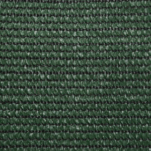 vidaXL HDPE Sun Shade Sail 160 gsm Dark Green 3.5x4.5 m