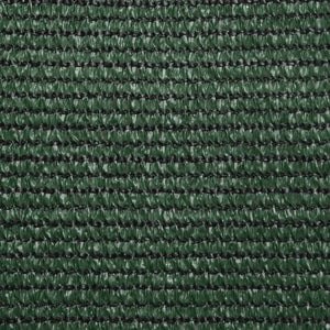vidaXL Sun Shade Sail 160 g/m² Dark Green 5x5x6 m HDPE