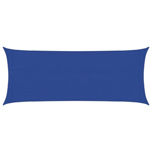 vidaXL Sun Shade Sail 160 g/m² Blue 2x4.5 m HDPE