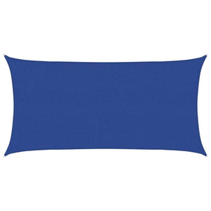 vidaXL HDPE Sun Shade Sail 160 g/m² Blue 2.5x4.5 m